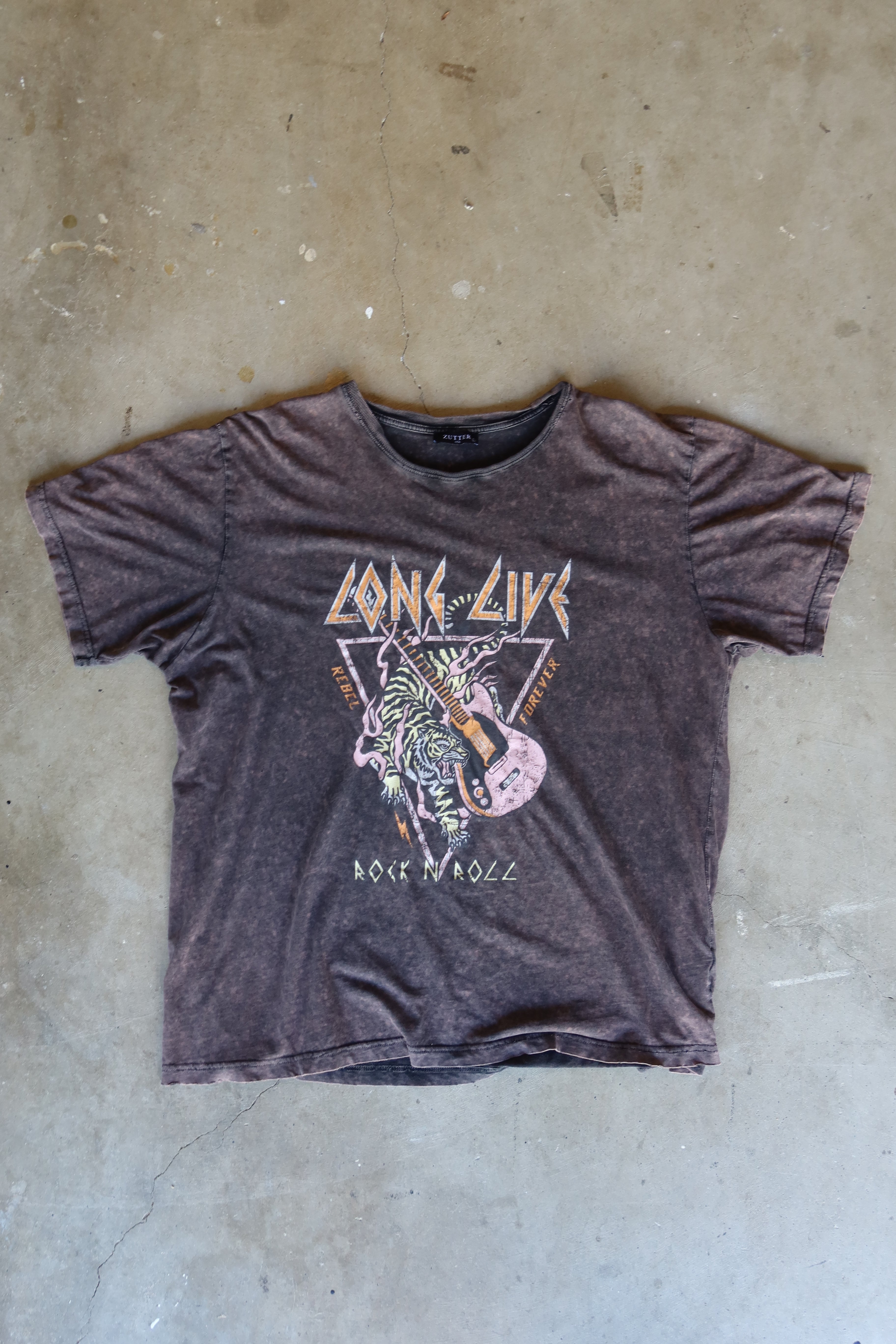 LONG LIVE ROCK AND ROLL tee / L