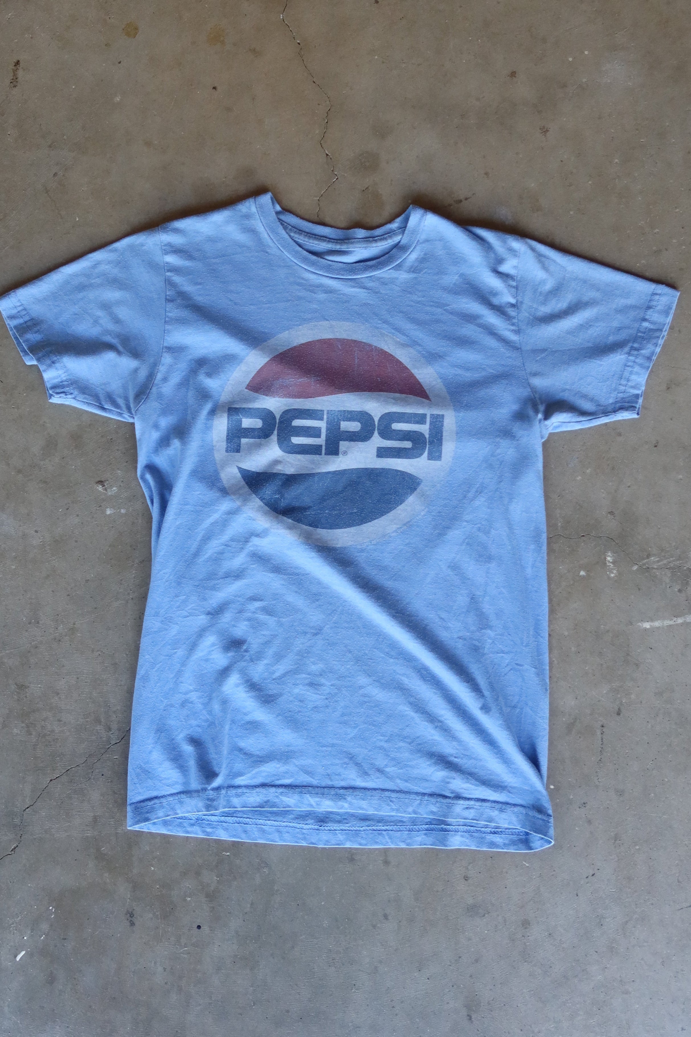 Baby blue PEPSI logo / S
