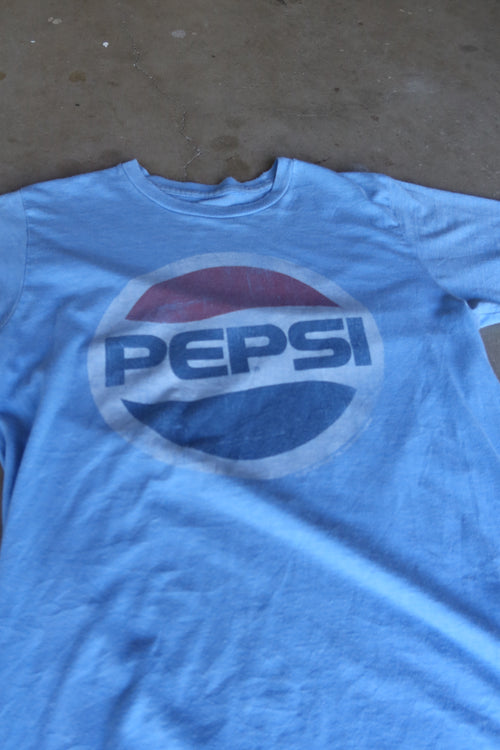 Baby blue PEPSI logo / S