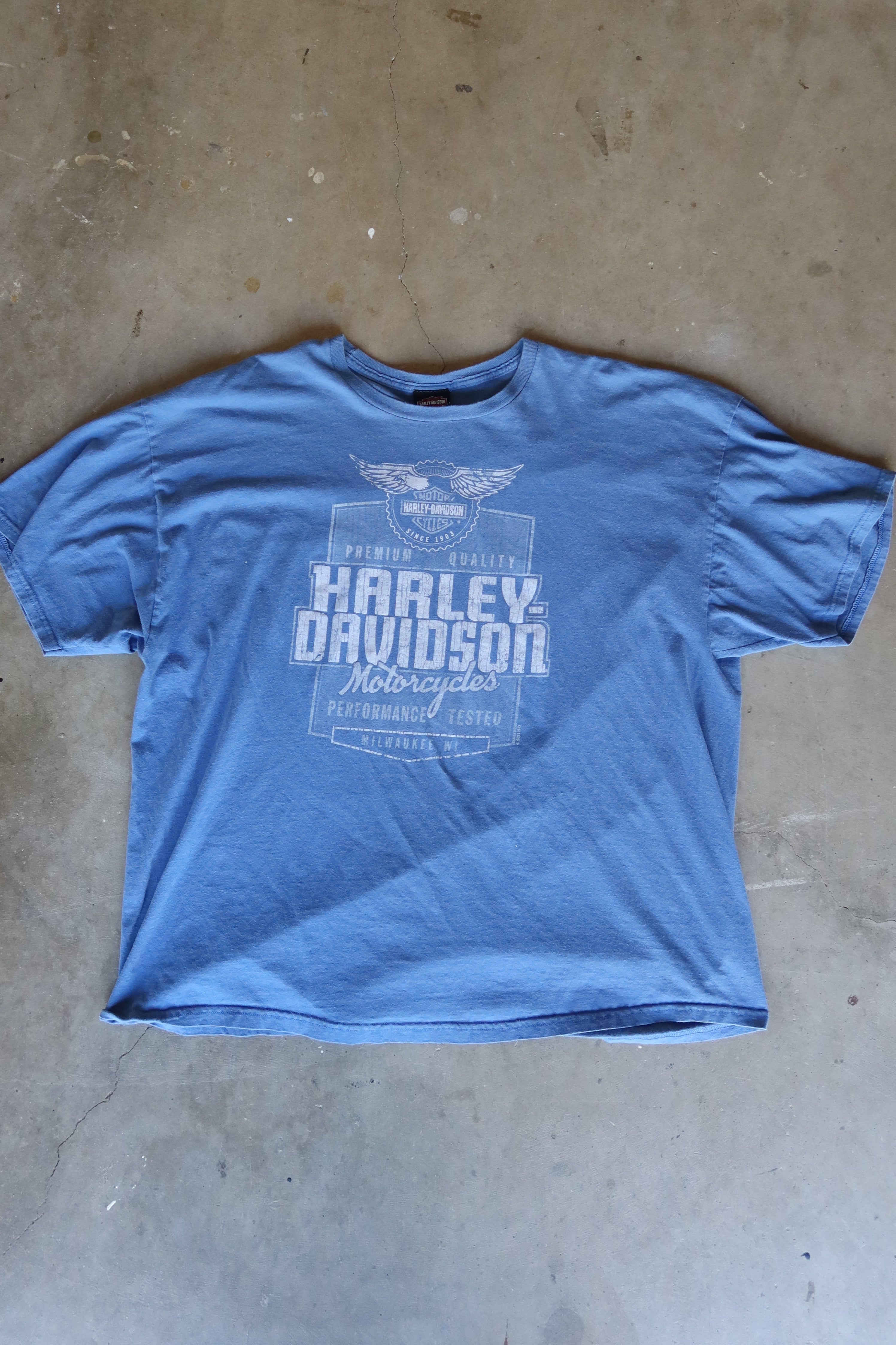 Vintage blue Harley-Davidson / XL