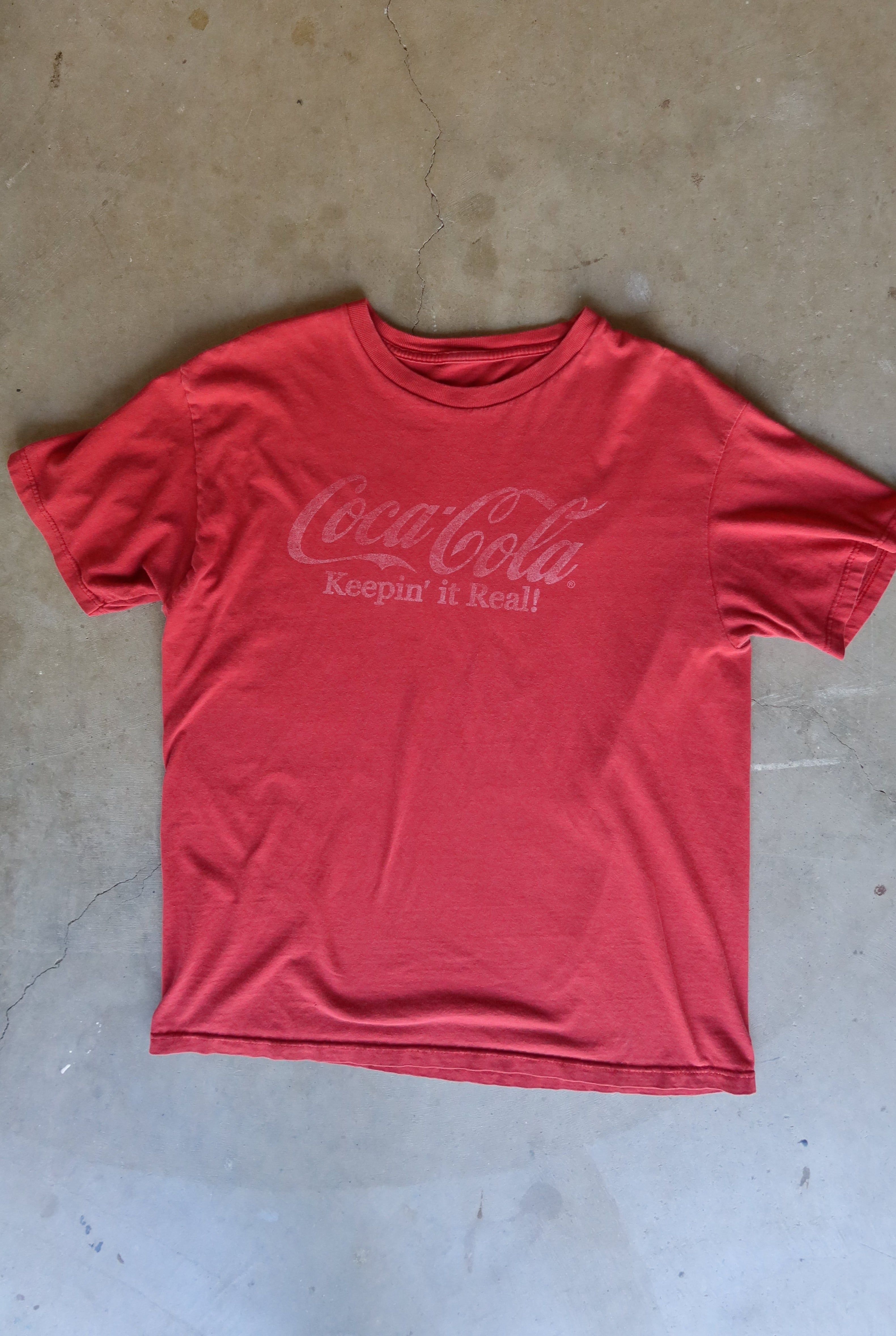 Vintage red Coca-Cola / L