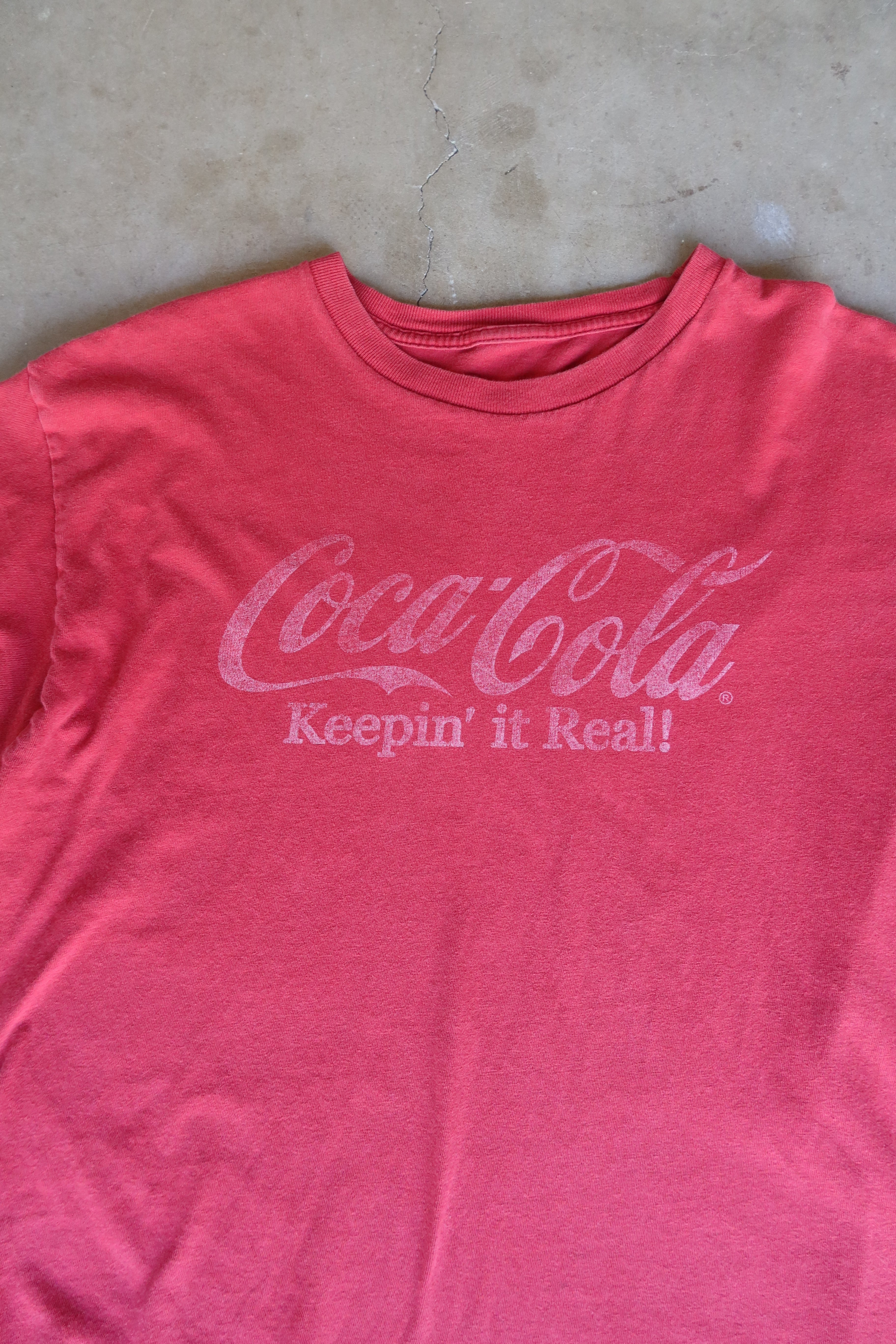 Vintage red Coca-Cola / L