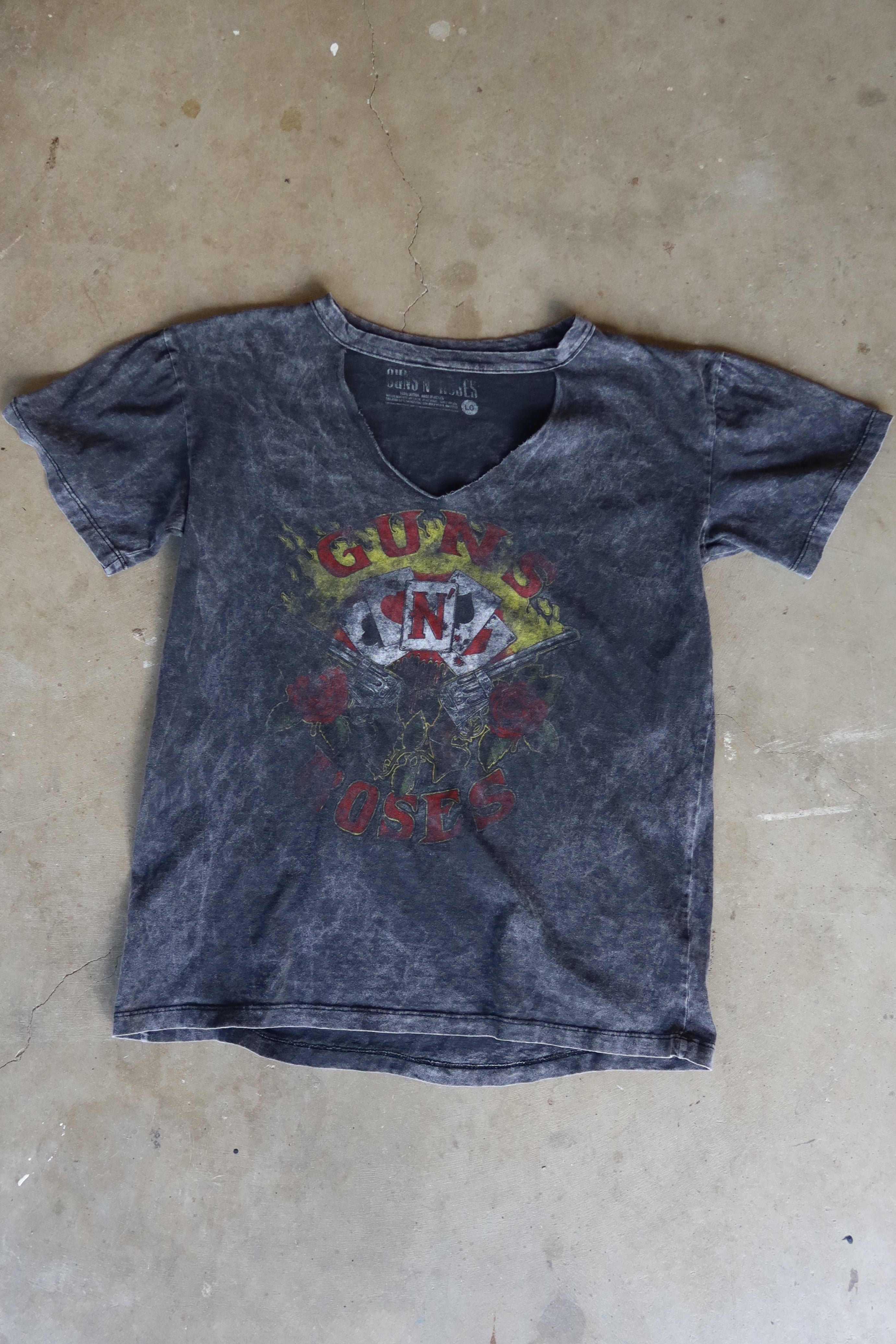 GUNS N ROSES (the pistols and roses crest) / M