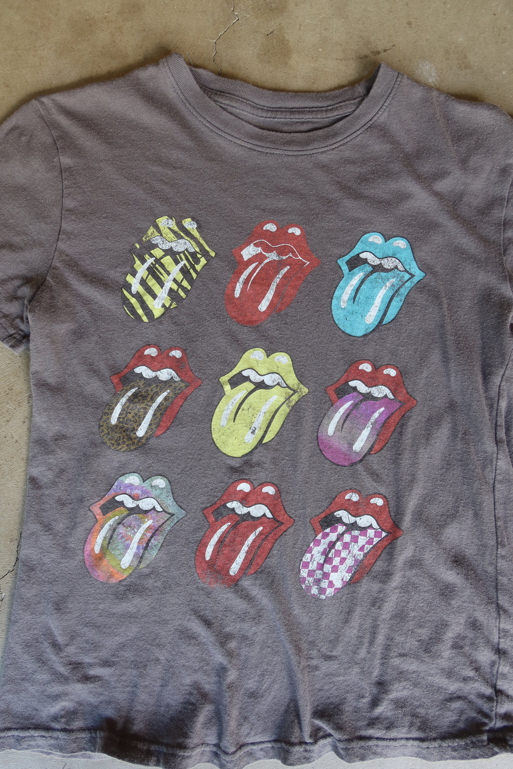 Rolling Stones Pop Art Tongue / S