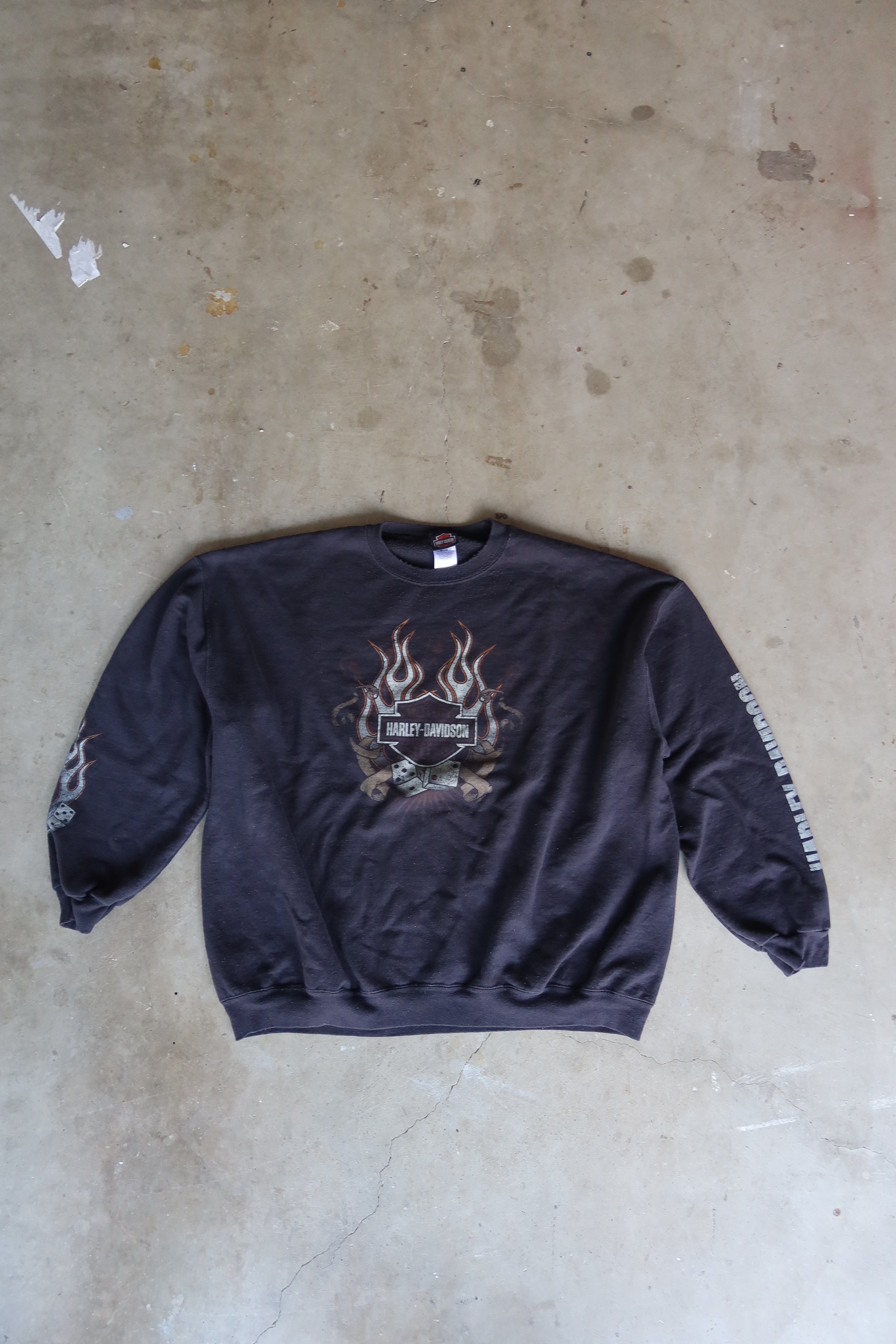 Vintage Harley-Davidson Flame Crewneck Sweatshirt (2000s)