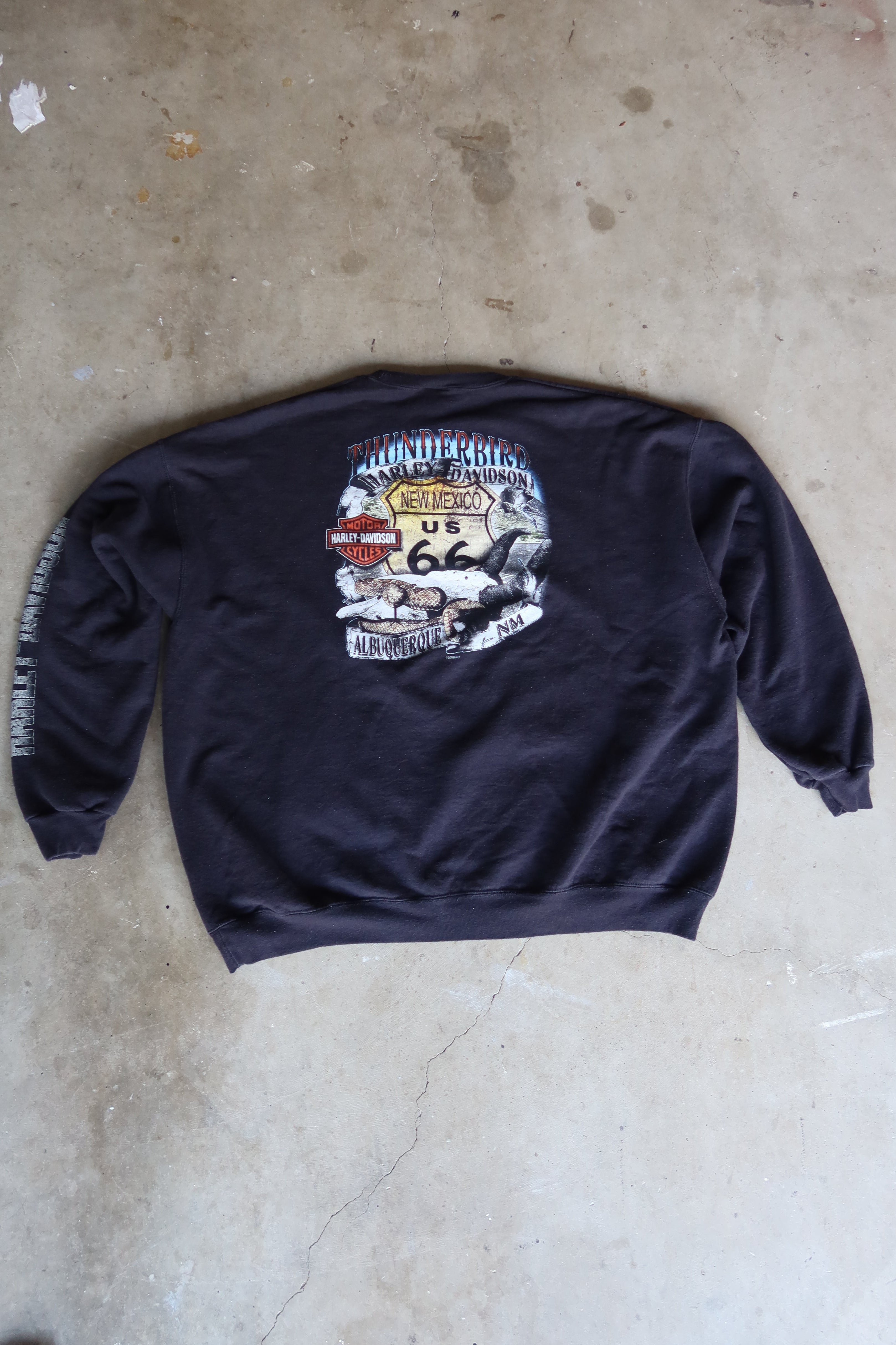 Vintage Harley-Davidson Route 66 Sweatshirt (1990s)