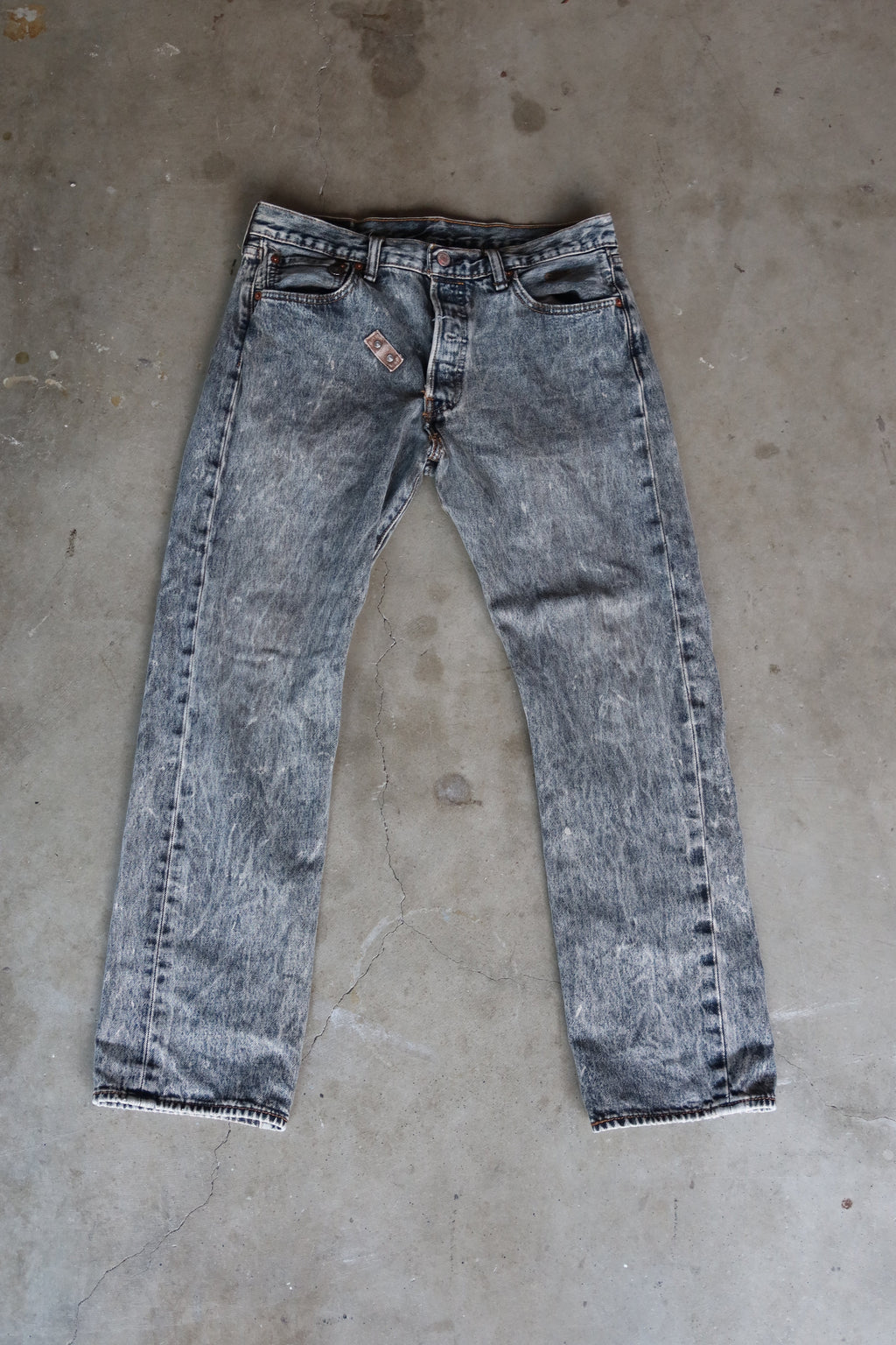 Vintage Acid Wash Levi Jeans (Late 1980s–Early 1990s)