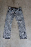 Vintage Acid Wash Levi Jeans (Late 1980s–Early 1990s)
