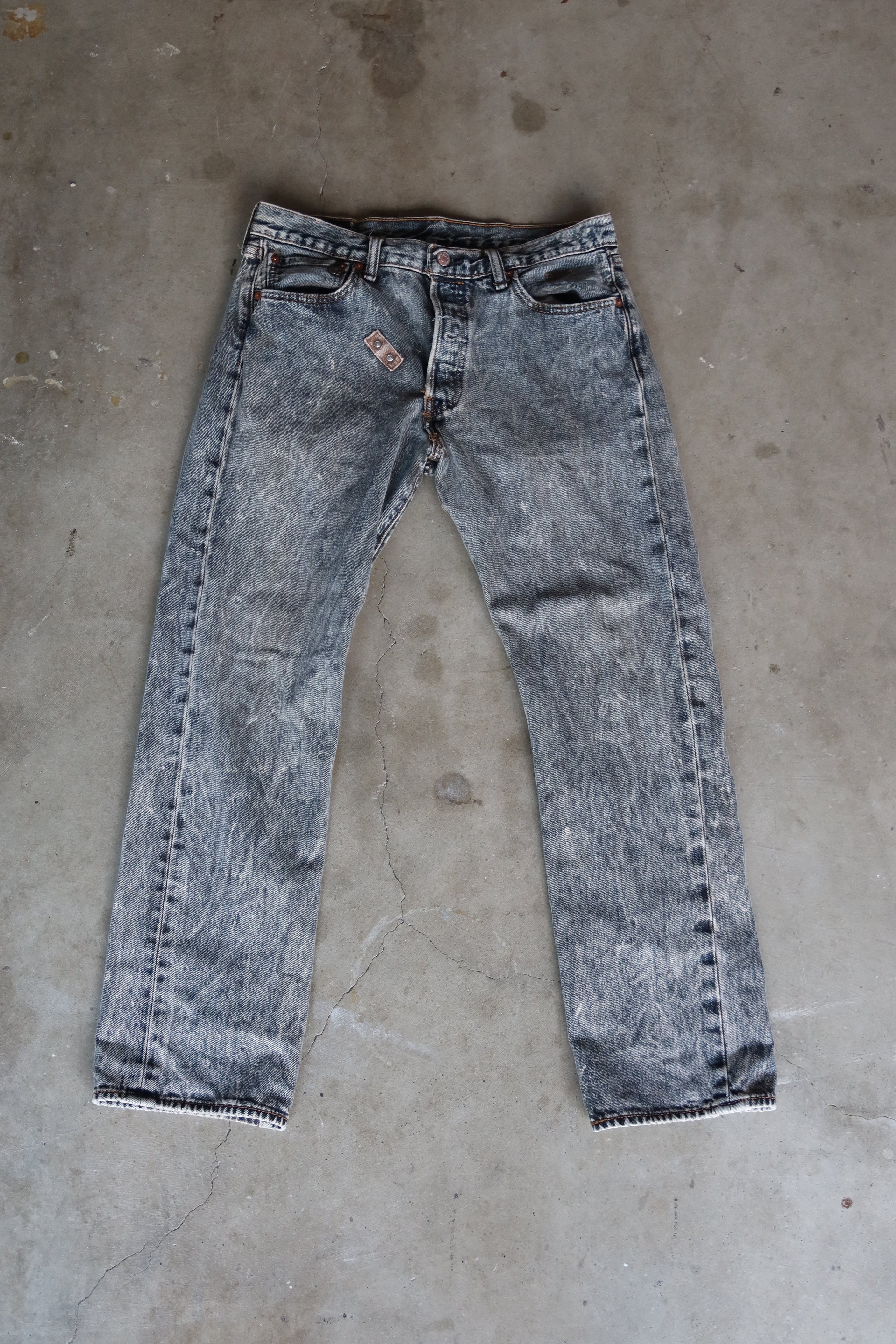 Vintage Acid Wash Levi Jeans (Late 1980s–Early 1990s)