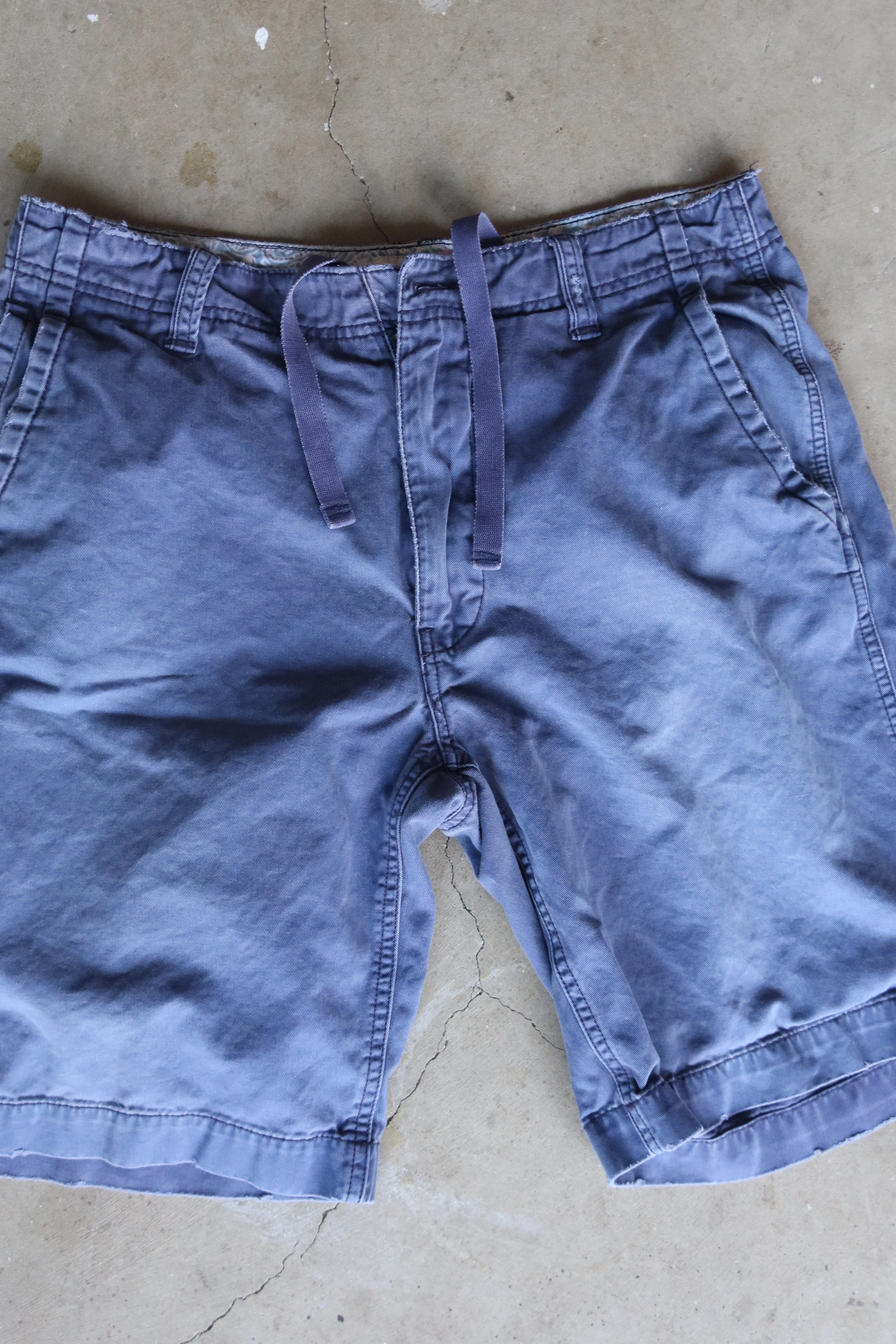 Drawstring Chino Shorts