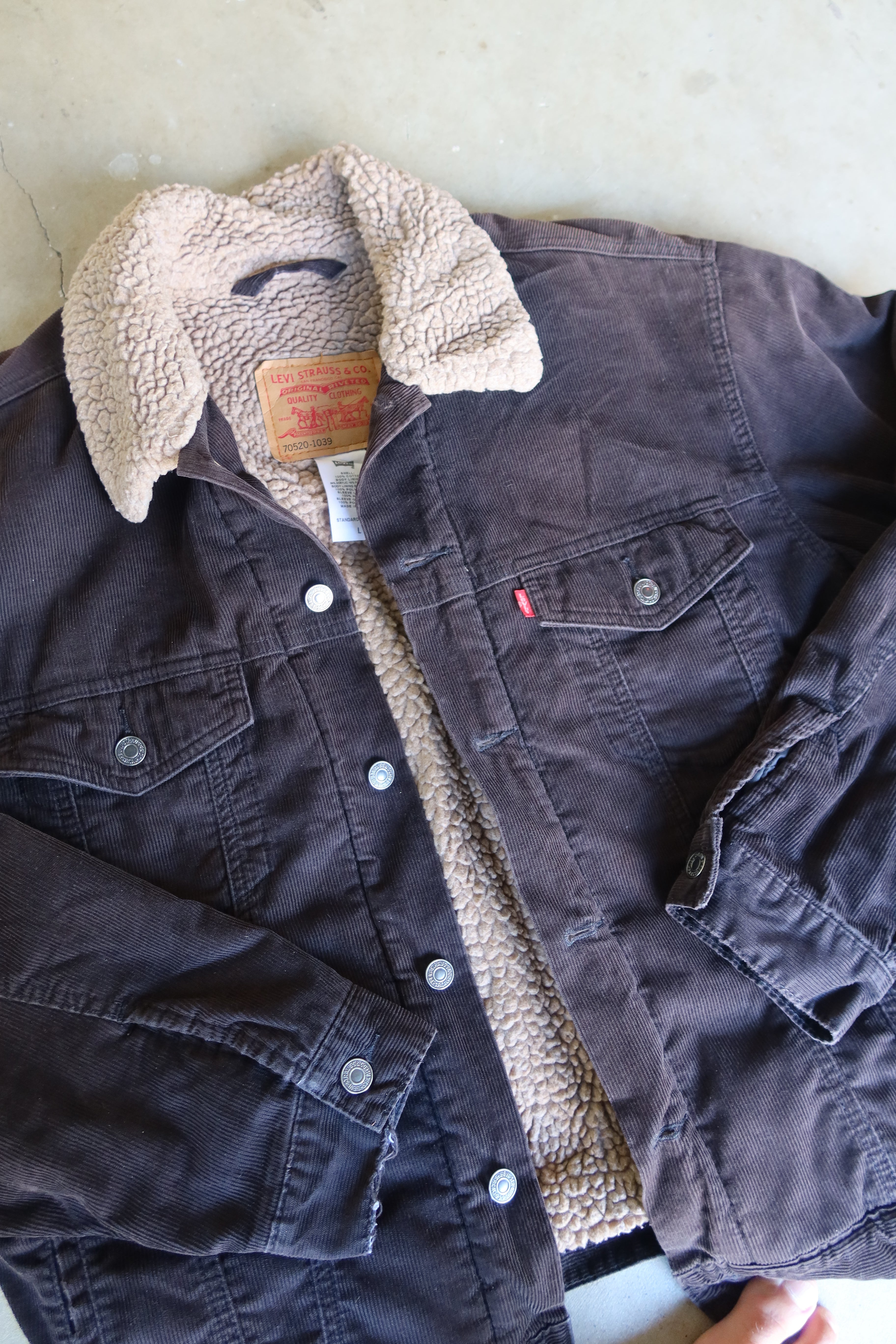 Levis Corduroy Jacket